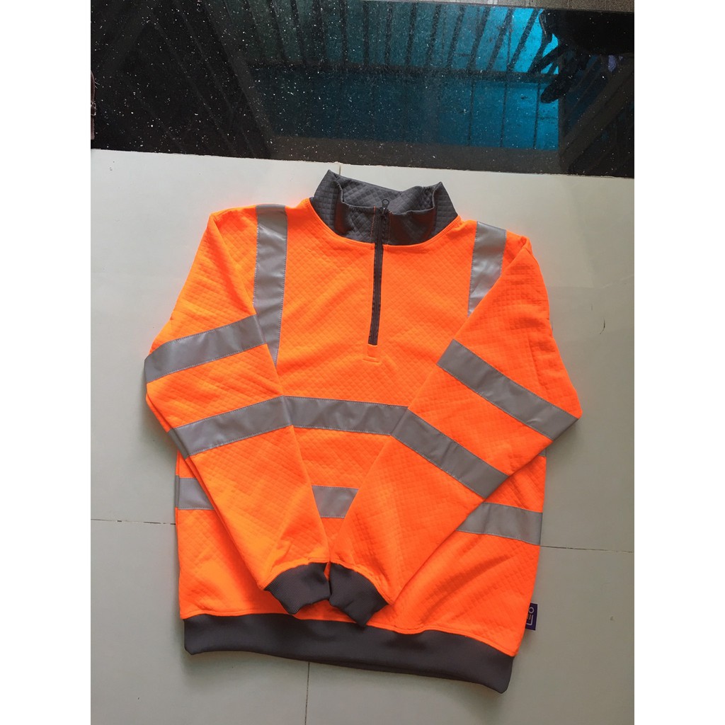 Áo khoác đi phượt phản quang Leoworkwear có size lớn