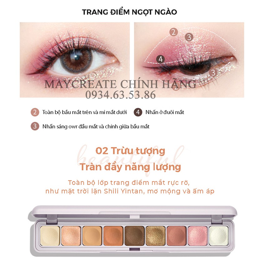 Phấn Mắt 9 Mầu Maycreate Hàng Nội Địa Trung. | BigBuy360 - bigbuy360.vn