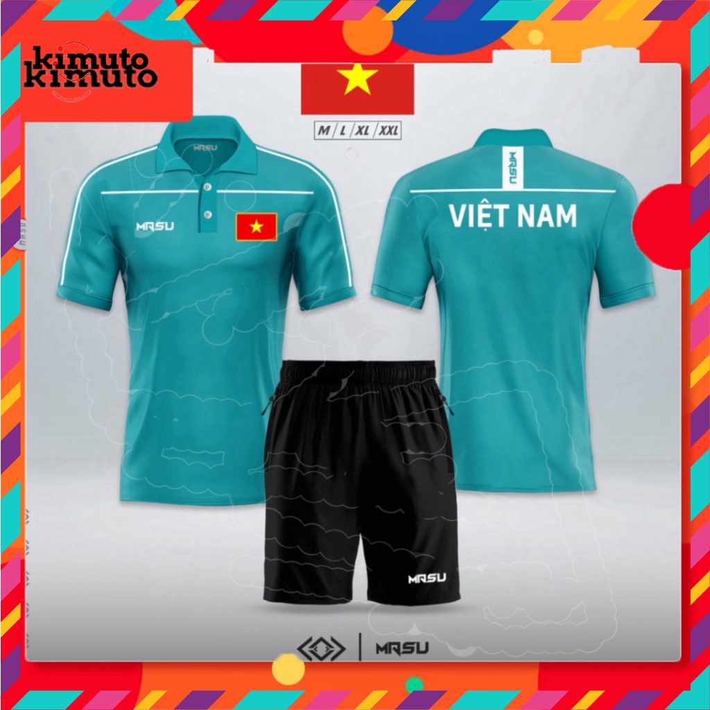 Áo bóng đá chính hãng Masu ️⚽ Bộ quần áo Việt Nam cao cấp - Thương hiệu Masu chính hãng - MOON STONE