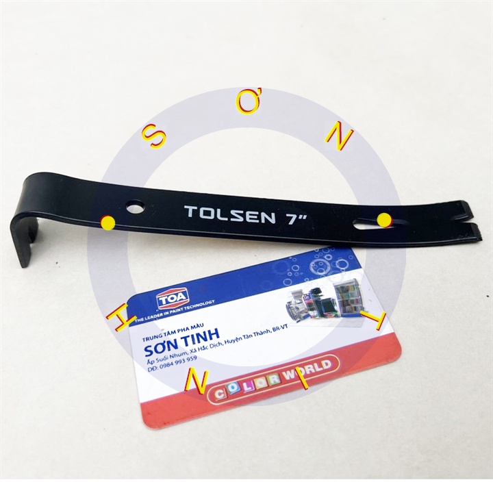 Xà beng dẹp 180mm tolsen 25113