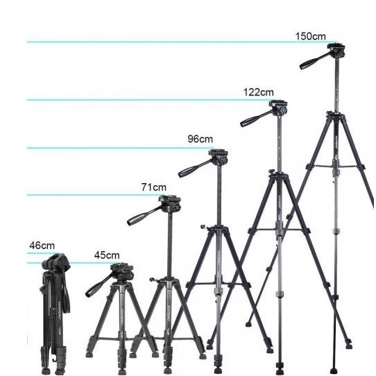 Chân Máy Ảnh Tripod YUNTENG VCT-668