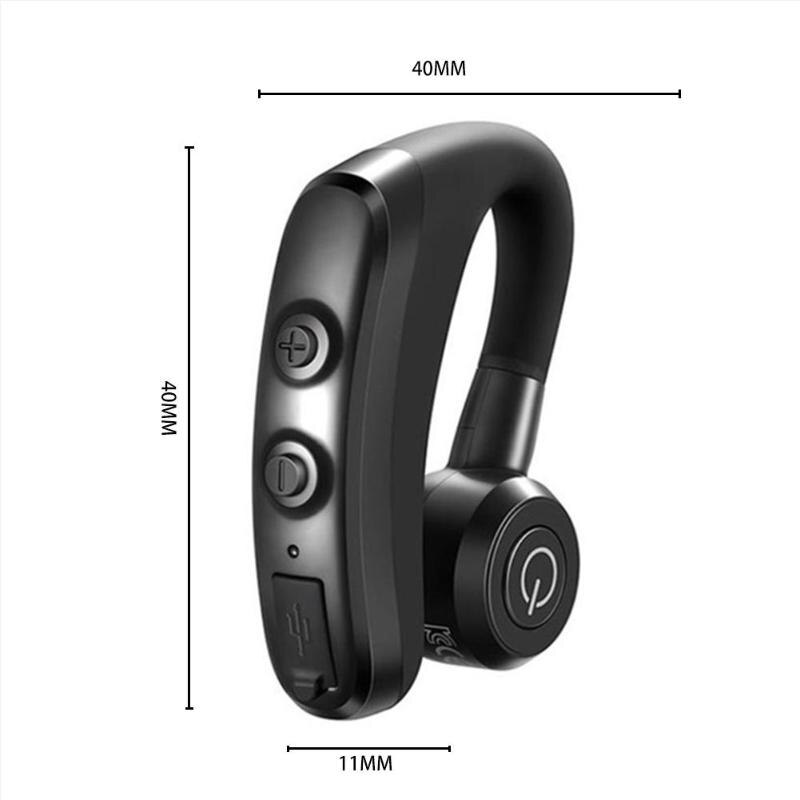 VODOOL K5 Bluetooth Earphone Stereo Single Car Wireless Headphones Handsfree Sport Headset Earphones With Mic For iPhone Xiaomi