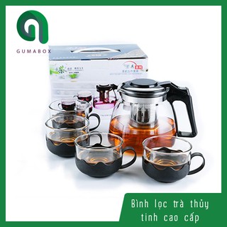 Bình lọc trà thủy tinh cao cấp - 700Ml - Gumabox