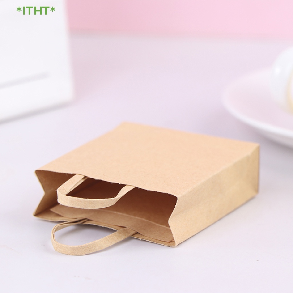 Túi Giấy Kraft Mini 1: 12 Dùng Để Trang Trí Nhà Búp Bê Mới