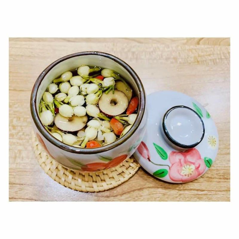 TRÀ HOA NHÀI TÁO ĐỎ KỲ TỬ