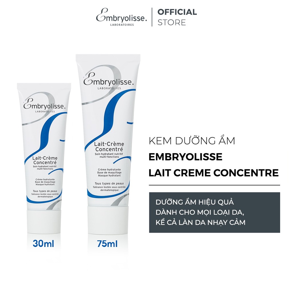 Sữa Dưỡng Ẩm Siêu Phục Hồi Embryolisse Lait Creme Concentre 30ml