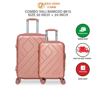 Vali kéo du lịch bamozo 8815 size 20inch/24inch - chống va đập, chống trầy xước - bảo hành 5 năm