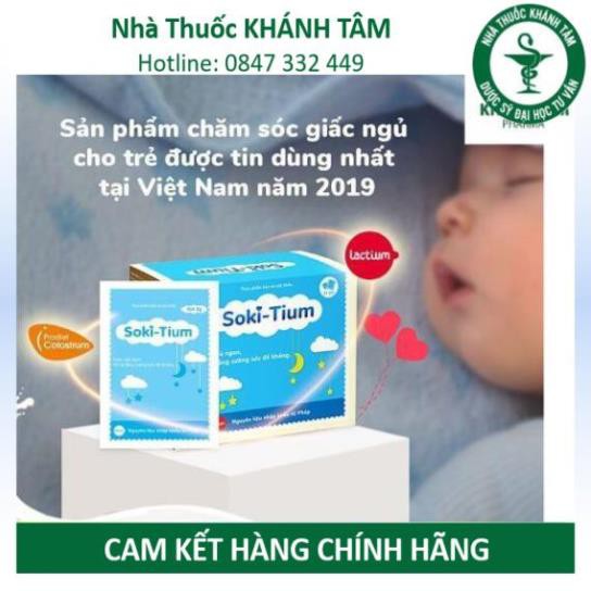 SOKI TIUM - Sữa non giúp bé ngủ ngon - Colostrum - SOKITIUM _Khánh Tâm ! !