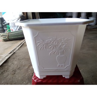 Chậu nhựa vuông cao bo góc TGA 280 27k