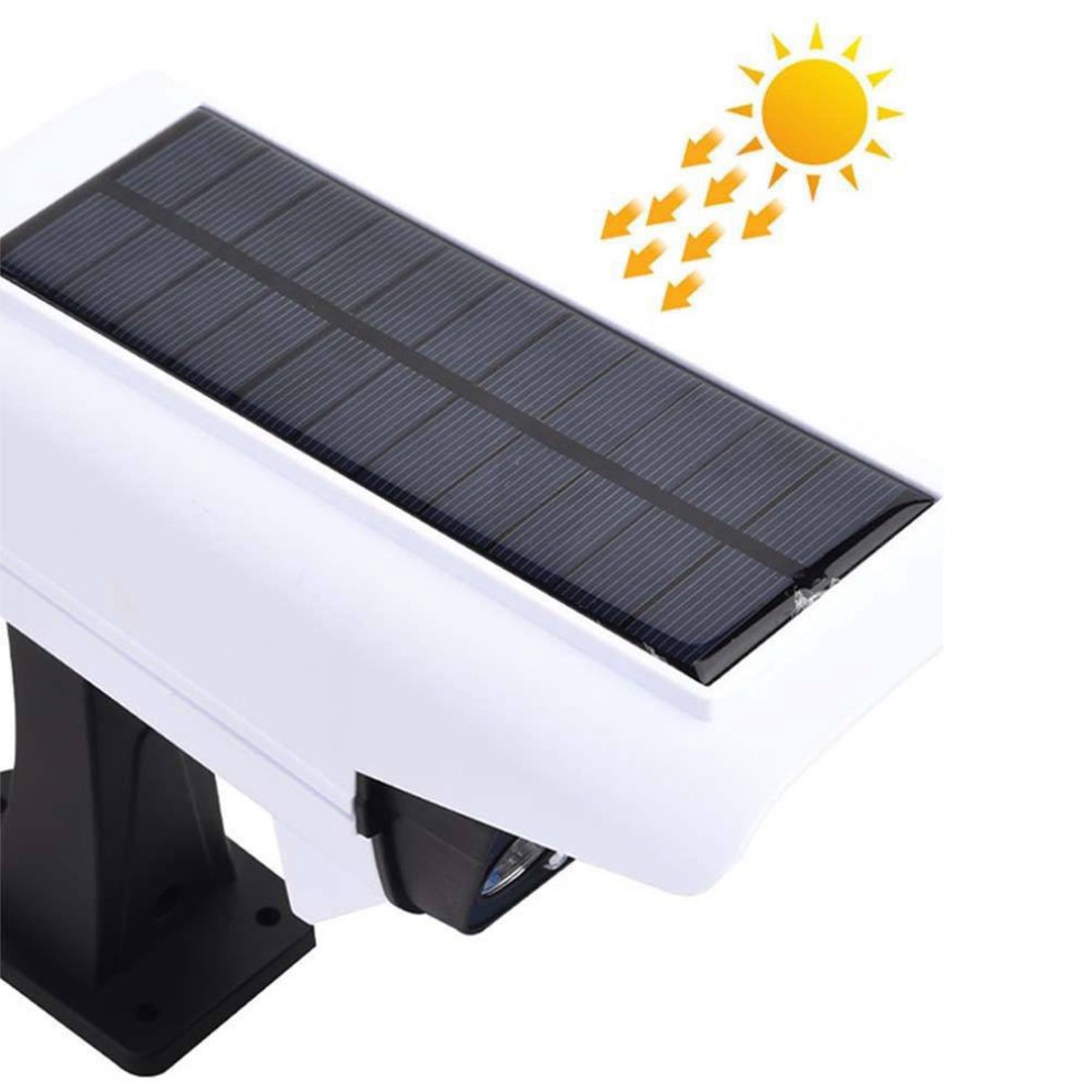 Đèn Cảm Biến Năng Lượng Mặt Trời Chống Nước Đèn Led Giả Camera Chống Trộm Tiết Kiểm Điện Cảm Ứng Xa 5m - 1 Đổi 1 | BigBuy360 - bigbuy360.vn
