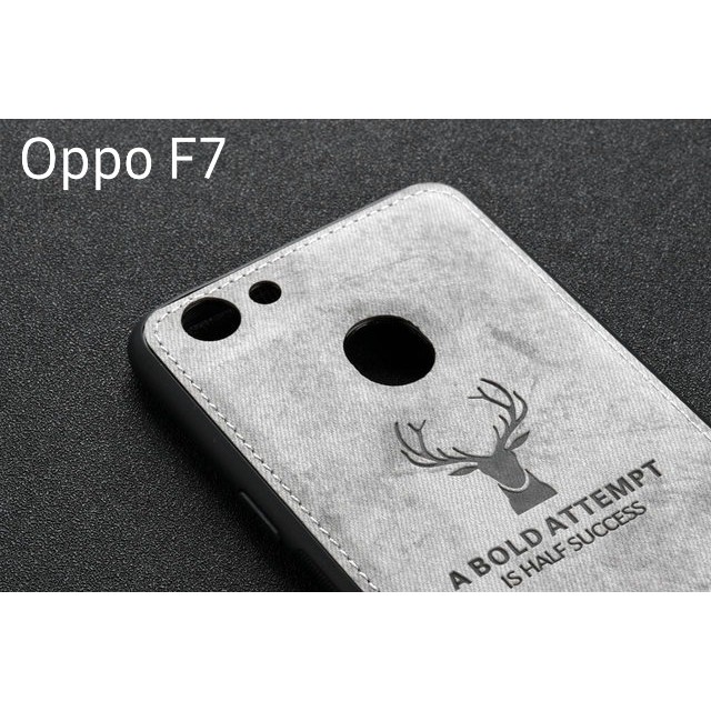 Ốp giả da đầu hươu Oppo F5,F7,F9,A3s , ốp lưng Oppo thời trang hot trend