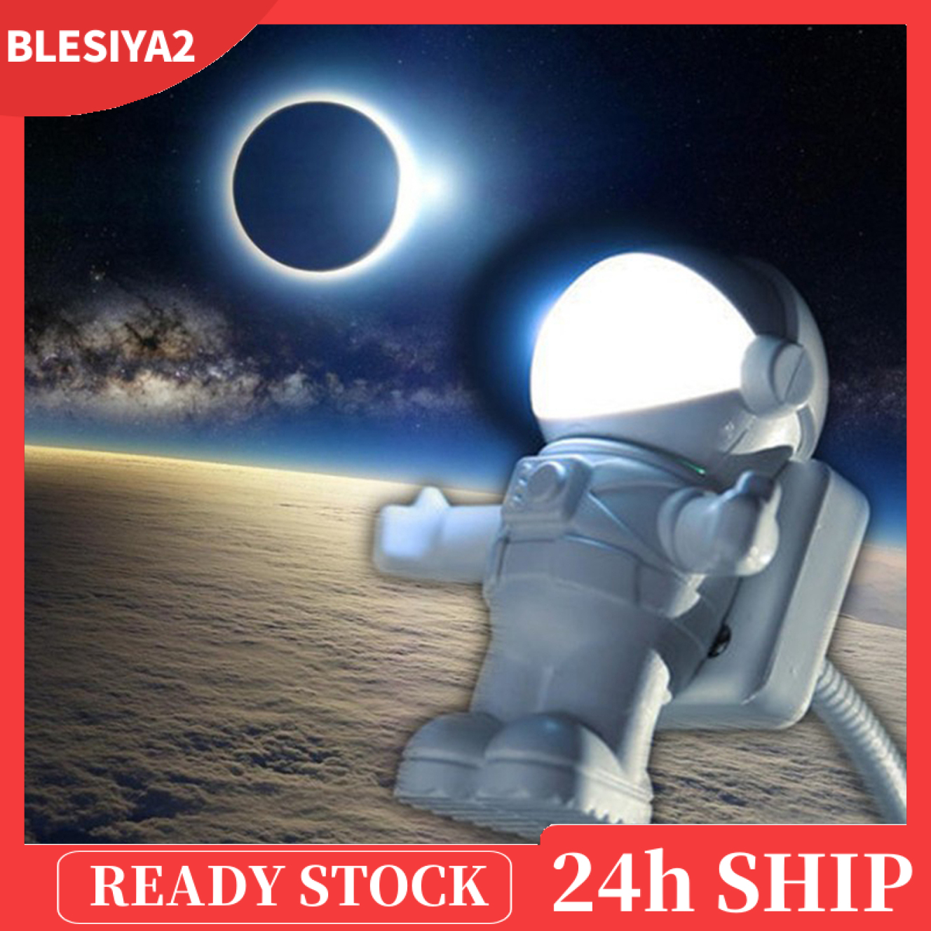 Đèn Đọc Sách Usb Hình Phi Hành Gia Chất Lượng Caoya2