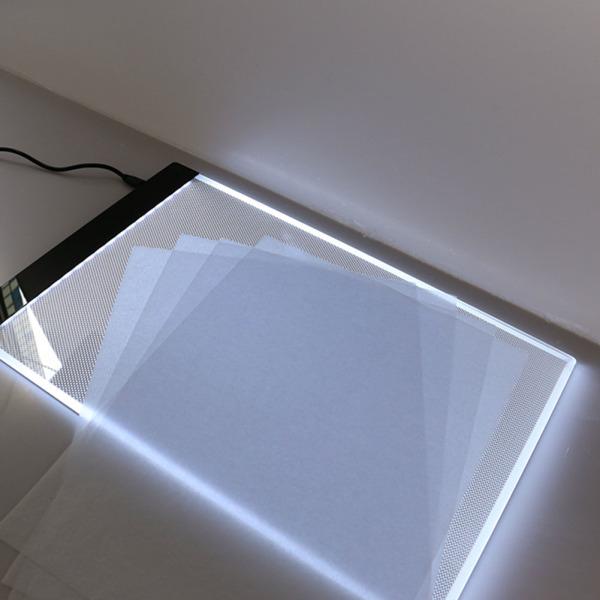 A4 LED Cartoon Light Tablet Pad USB Charging Copyboard Facsimile Board Light Table Gift