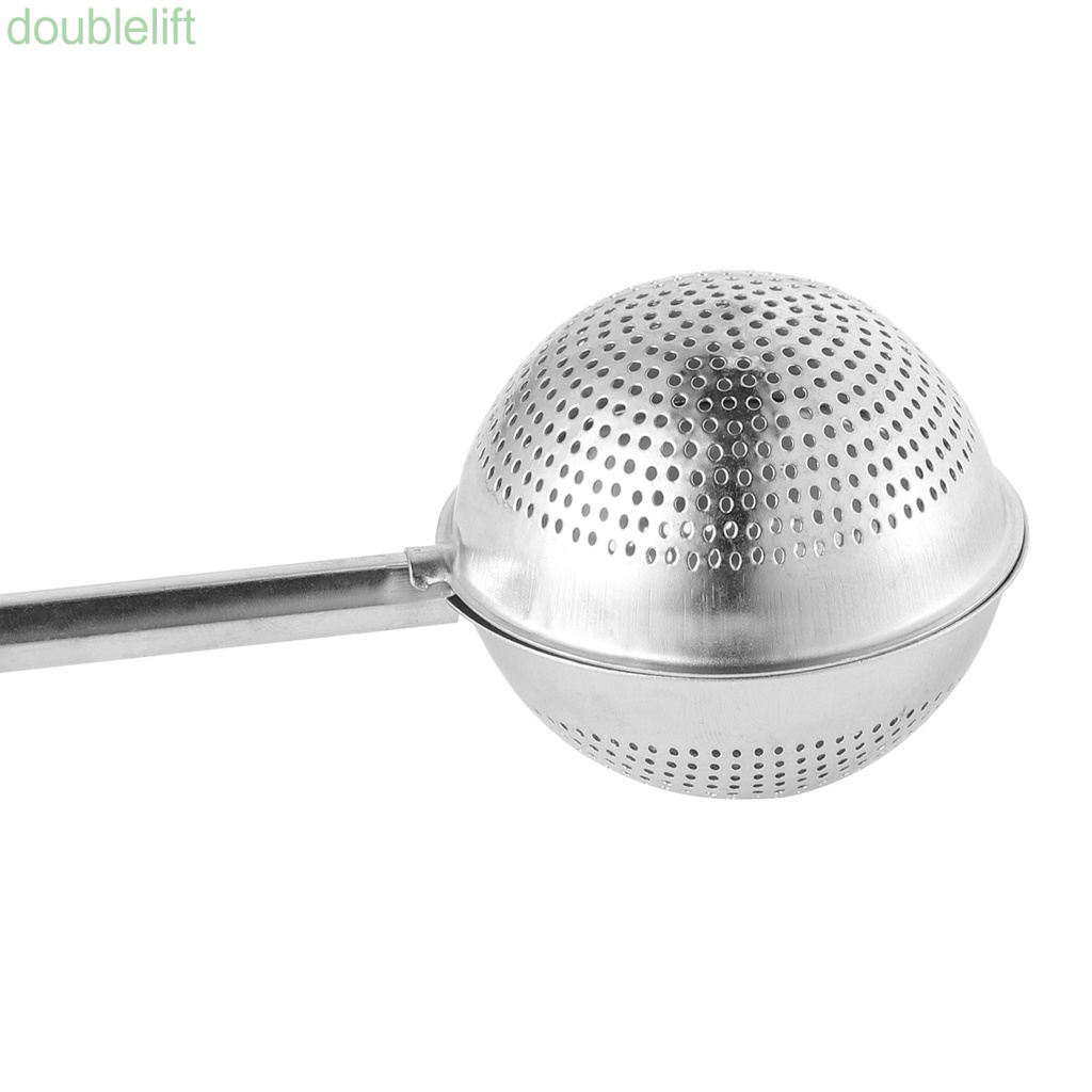 Dụng cụ lọc trà hình quả bóng bằng thép không gỉ tiện lợi