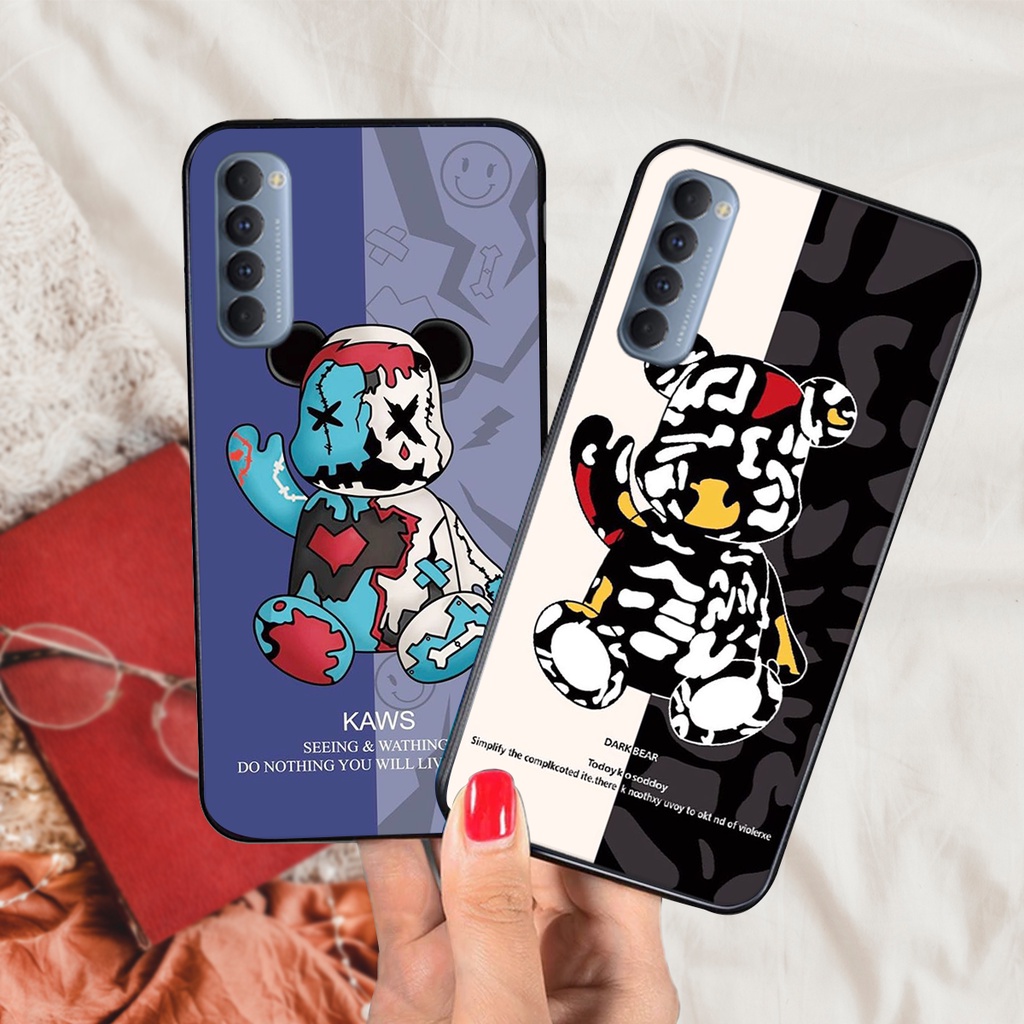 [HÀNG MỚI VỀ] ỐP LƯNG OPPO RENO 3/OPPO RENO 3 PRO/OPPO RENO 4/OPPO RENO 4 PRO/OPPO RENO 5 IN HÌNH BEARBRICK ĐA DẠNG MẪU
