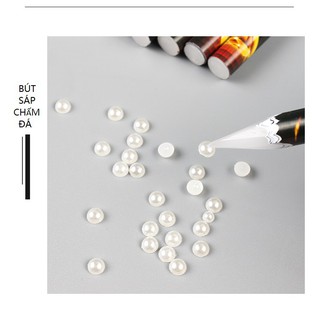 Bút sáp chấm đá, bút chấm đá, chấm đá nail