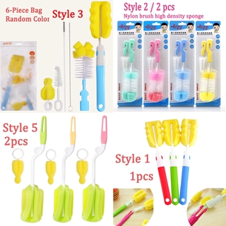 Bộ 6 Dụng Cụ Vệ Sinh Bình Sữa Cho Bé