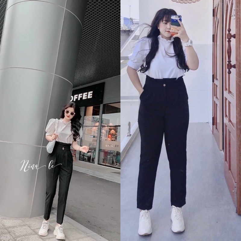 sét cổ bèo +quần baggy #bigsize 60=>90kg