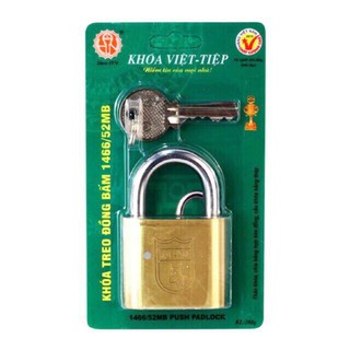 Khóa Việt Tiệp đồng bấm( hàng chính hãng)