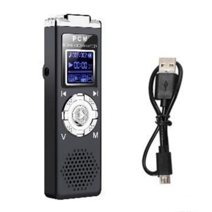 Máy ghi âm Vankki V10 16GB Có khe gắn thẻ nhớ ngoài