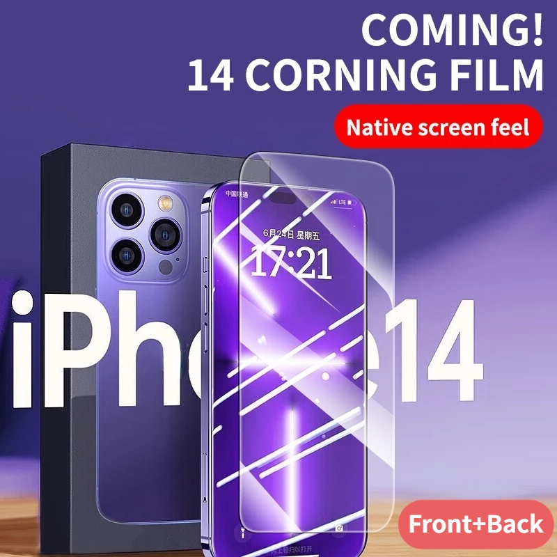 For iPhone 14 13 Pro Max Kính Cường Lực Bảo Vệ Mặt Trước Và Sau Điện Thoại Cho Iphone 14 Pro Max 7 Plus X Xs Max Xr 11 11 Pro Max 8 6s Plus 12 Pro Max 12 MIni 12 Pro