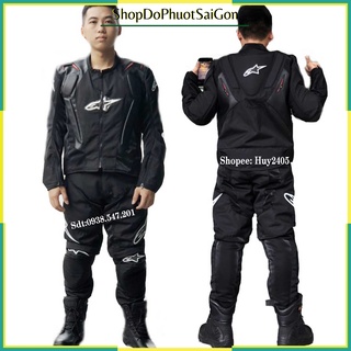 Bộ quần áo giáp Alpinestars bảo hộ moto
