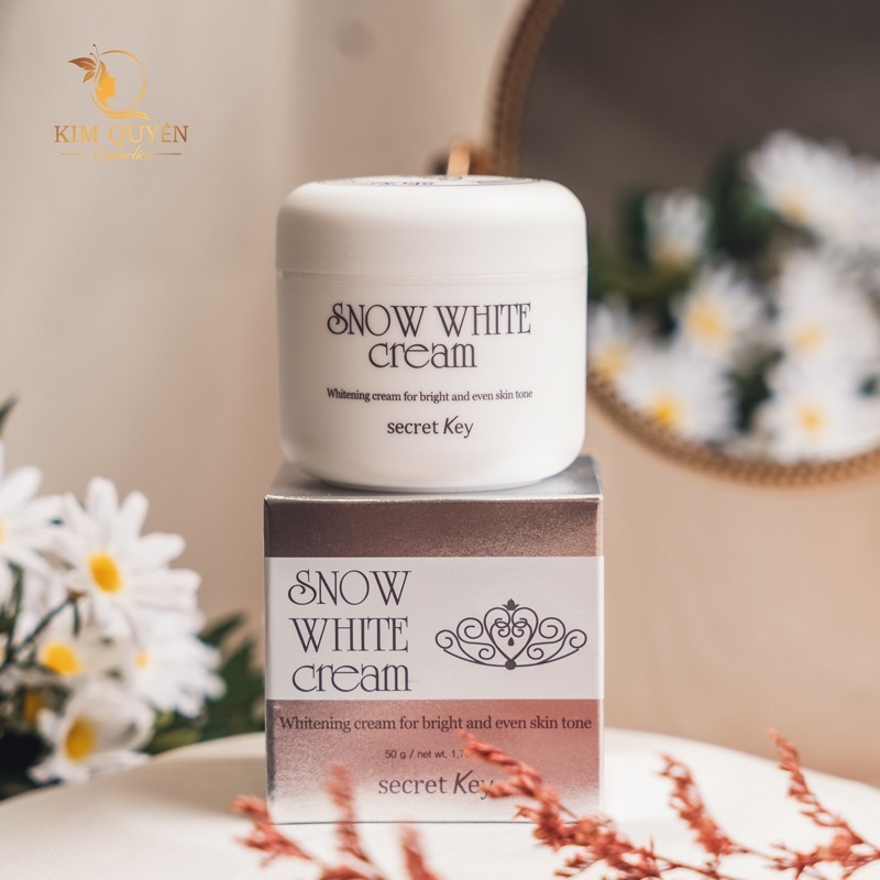Kem Dưỡng Trắng Da Secret Key Snow White Cream 50gr