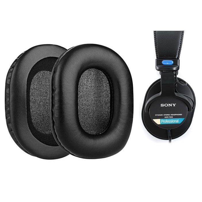 Phù Hợp Đệm Xốp Bọc Đầu Tai Nghe Thay Thế Cho Sony MDR-7506 V6 CD900ST