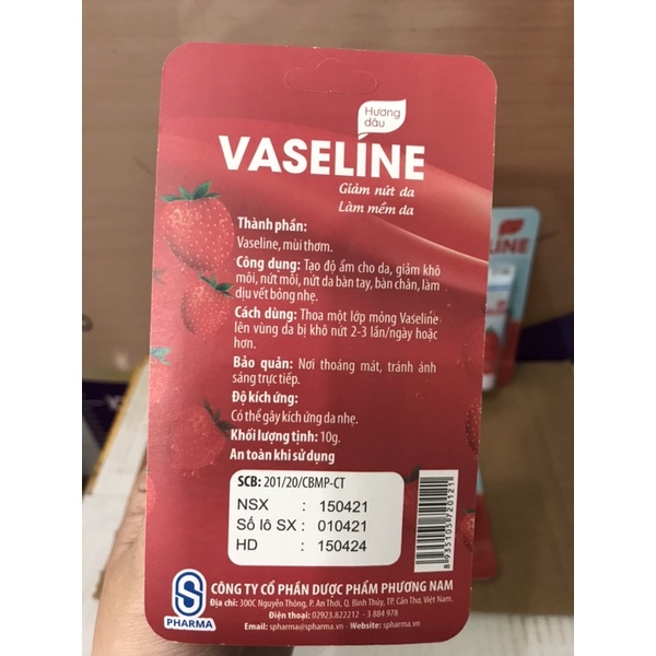 KEM DƯỠNG ẨM DA Vaserlin  - GIỮ CHO MÔI VÀ DA LUÔN MỀM MỊN