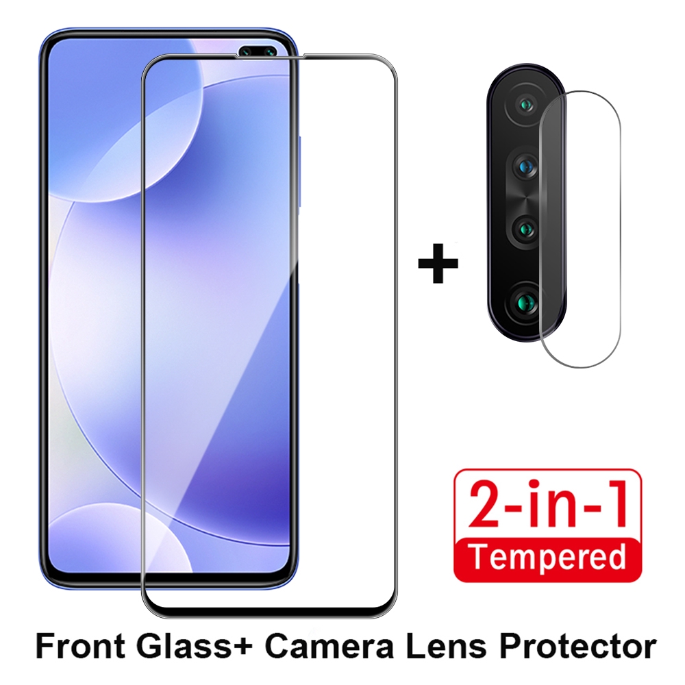 Kính cường lực bảo vệ full màn hình/camera 2 trong 1 cho XiaoMi Redmi Note 6 7 8 Pro K30 K20 7A 8A