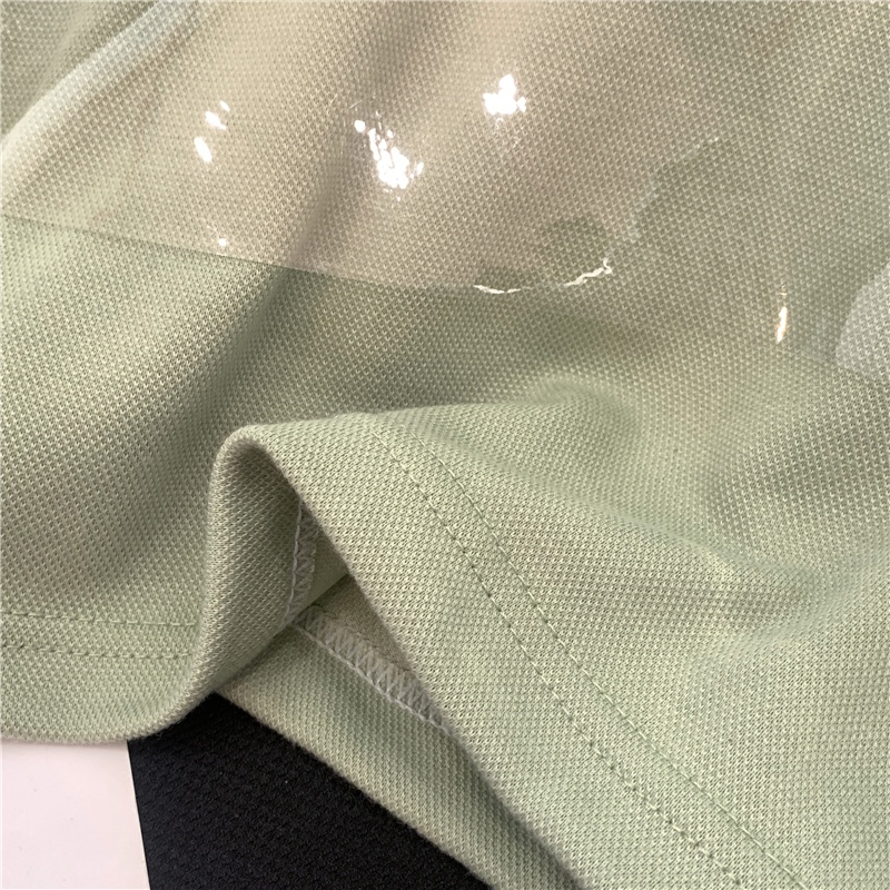 Bộ đồ SUXI gồm áo thun polo ngắn tay và chân váy chữ A lưng cao ôm dáng đơn giản thời trang mùa hè dành cho nữ