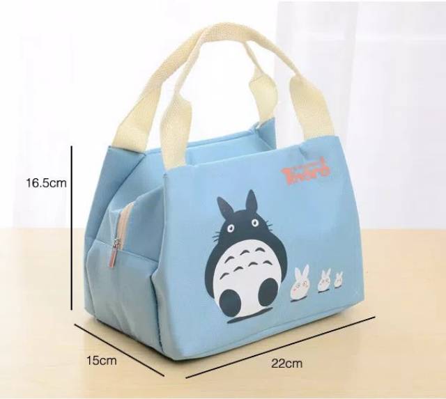 Túi Đựng Hộp Cơm Trưa Hình Doraemon / Totoro F95