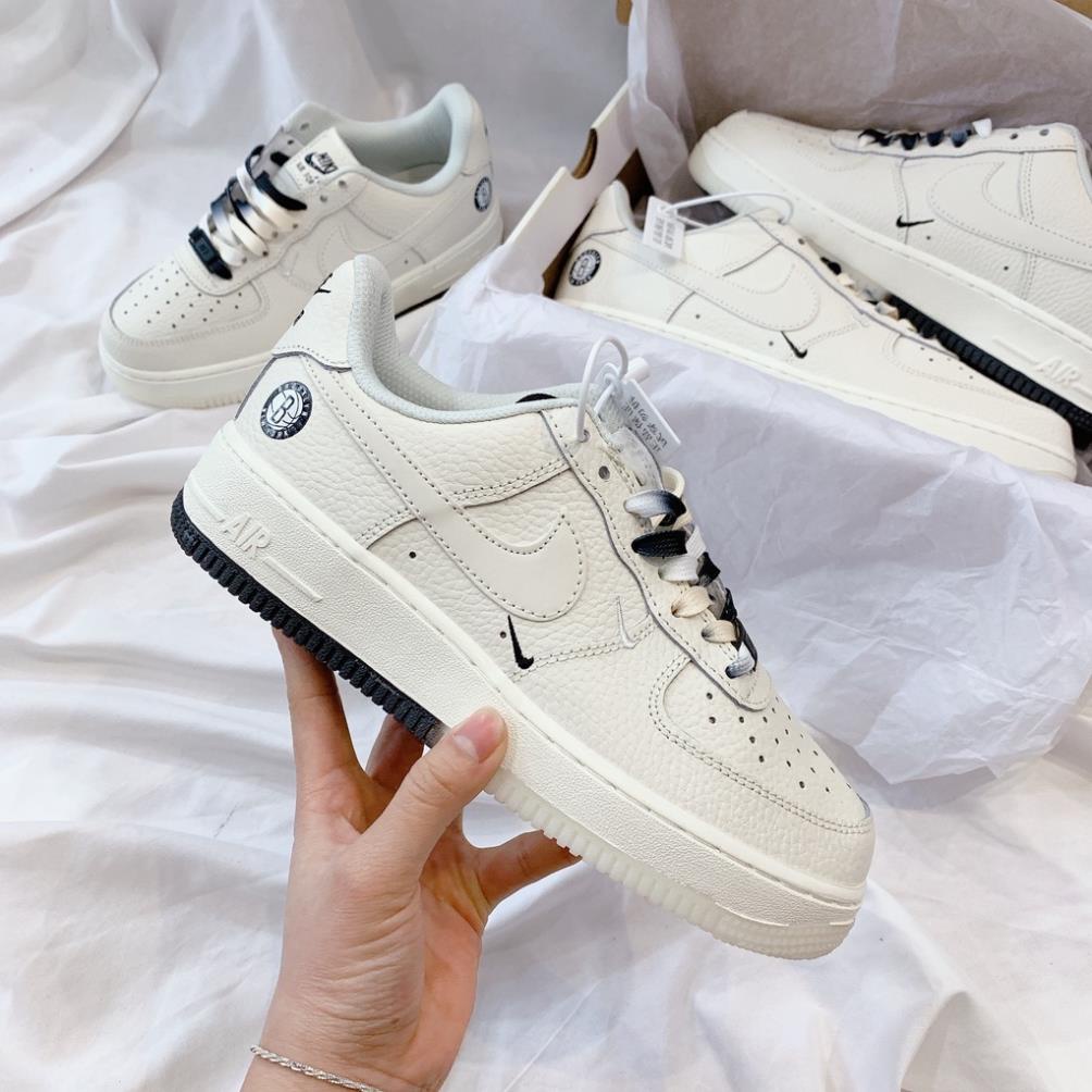 Giày thể thao AF1 đế 2 màu âm dương nam nữ Giầy sneaker  Air Force 1 Brooklyn cao cấp Hot Trend 2022