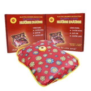 Túi Chườm Cỡ nhỏ Nóng Lạnh Đa Năng Hướng Dương 20X20X5cm CHÍNH HÃNG BH 6 THÁNG