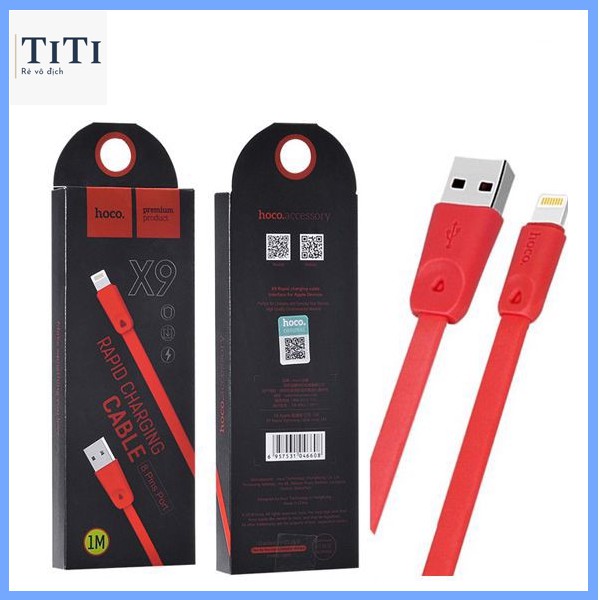 Cáp sạc Iphone cổng Lightning X9