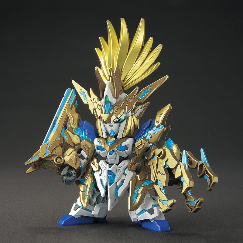Mô hình Gundam Bandai SDW Heroes 17 Ryuson Ryubi Unicorn Gundam SD Gundam World Heroes