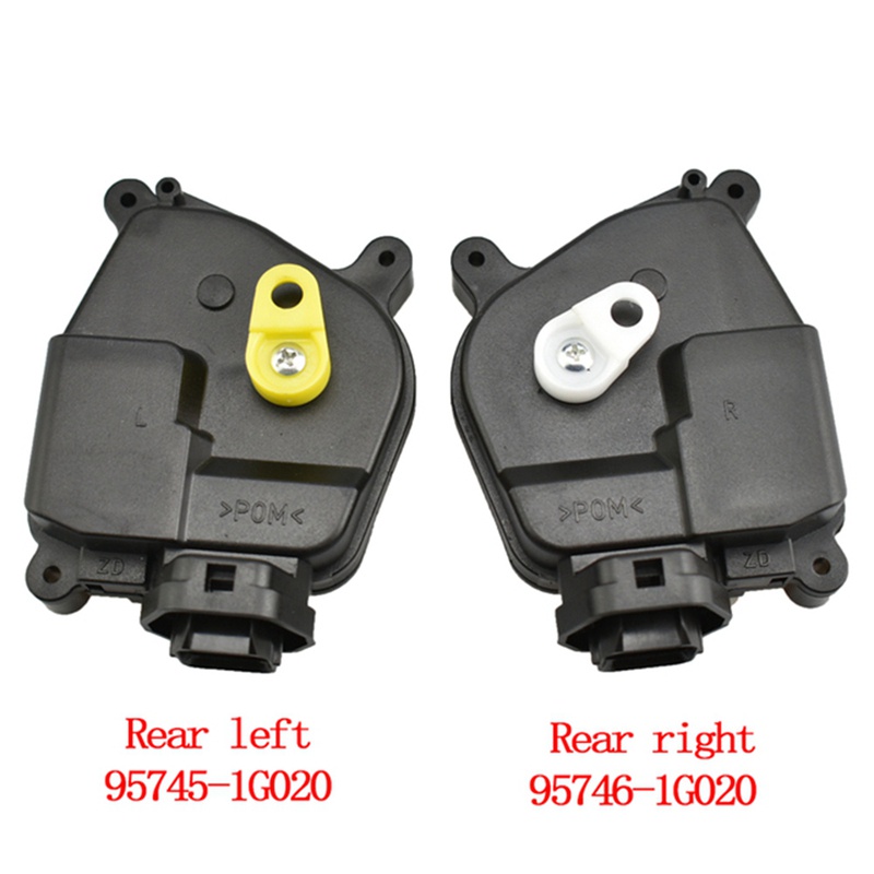 Set 4 Bộ Truyền Động Khóa Cửa Trái Phải Cho Hyundai Accent Kia Rio (5) 2006-2011 957351G020 957361G020