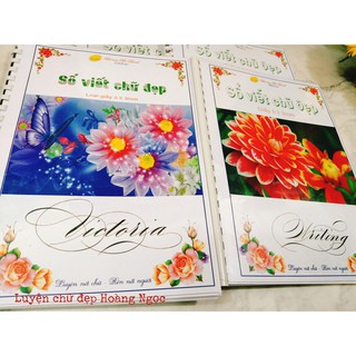 Sổ hoa luyện chữ HT - 3mm kẻ ngang