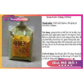 Cặp Dầu Gội Gừng ( nóng/ lạnh)