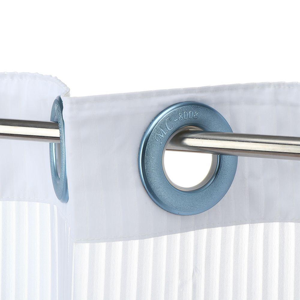 Set 24 / 10 Vòng Khoen Nhựa Gắn Rèm Cửa Tiện Dụng