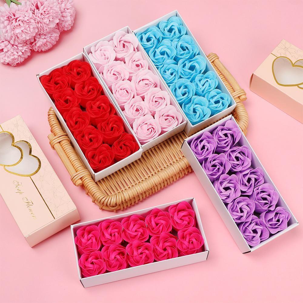 KUNHEV Set 10 Bông Hoa Mẫu Đơn Nhân Tạo Có Hương Thơm Dùng Để Trang Trí Tiệc