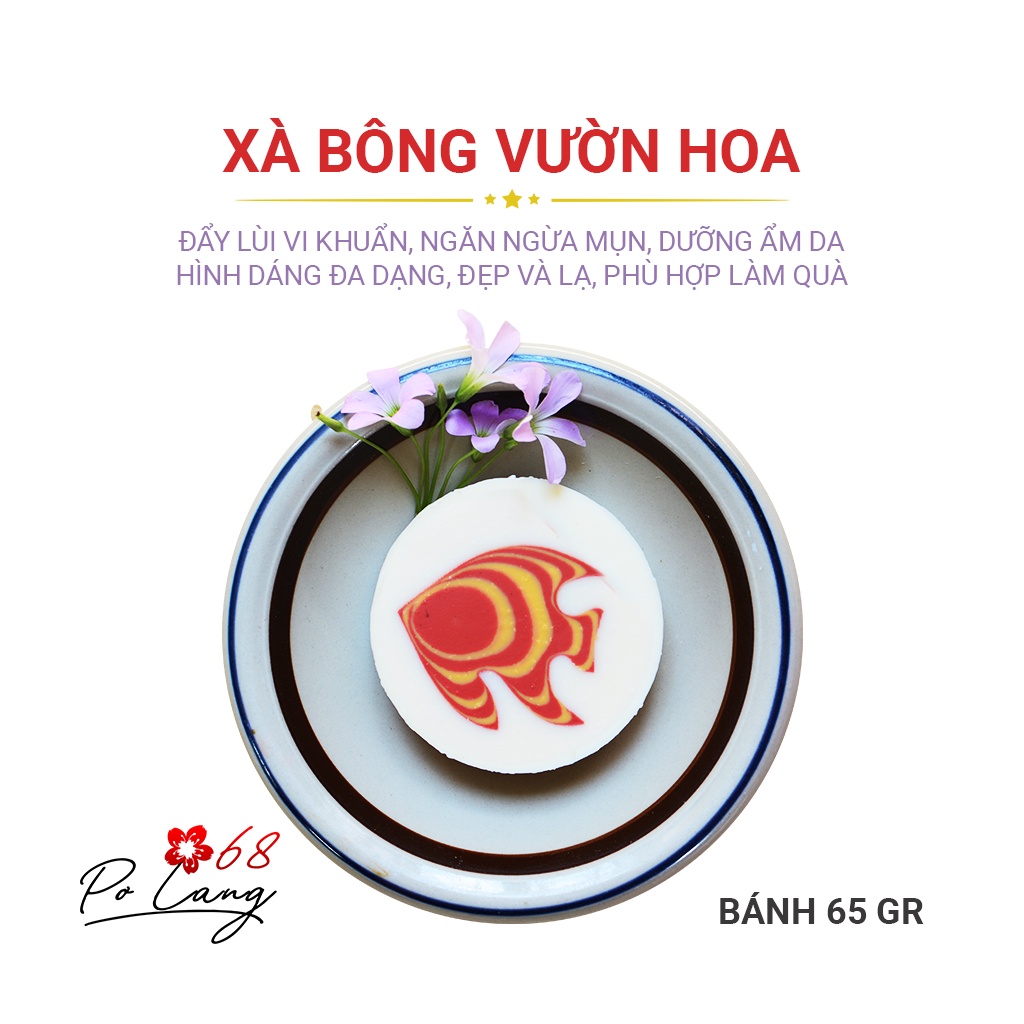 Xà bông dưỡng ẩm da và muối tắm Pơ Lang chăm sóc da body hiệu quả