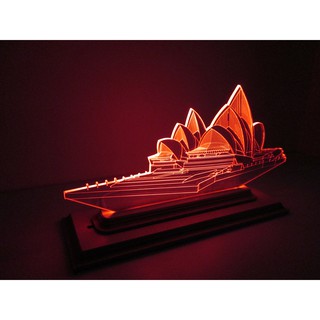 Mô Hình Đèn Led 3D Nhà Hát Opera Sydney