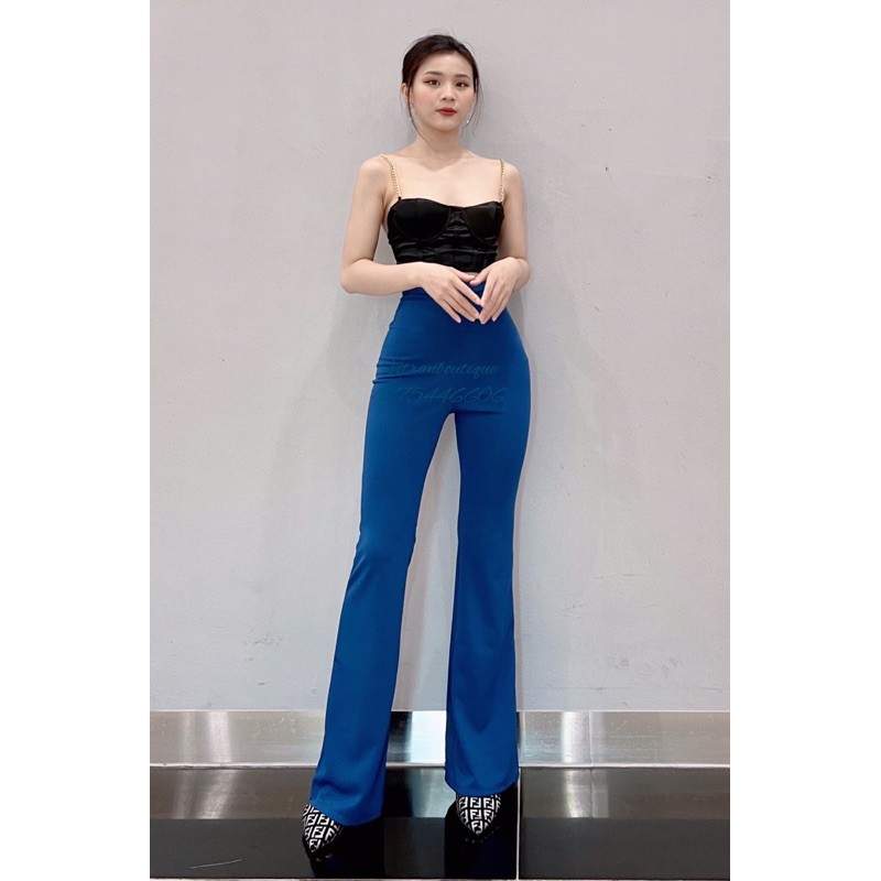 QUẦN ỐNG LOE LƯNG CAO NHIỀU MÀU, hack dáng, hot girl | BigBuy360 - bigbuy360.vn