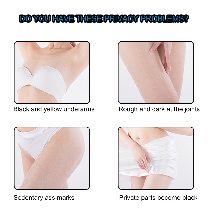 Kem làm trắng vùng kín / làm trắng vùng háng 60ml