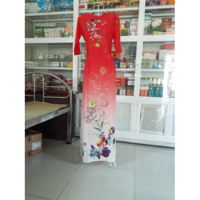 10 set áo dài hồng may