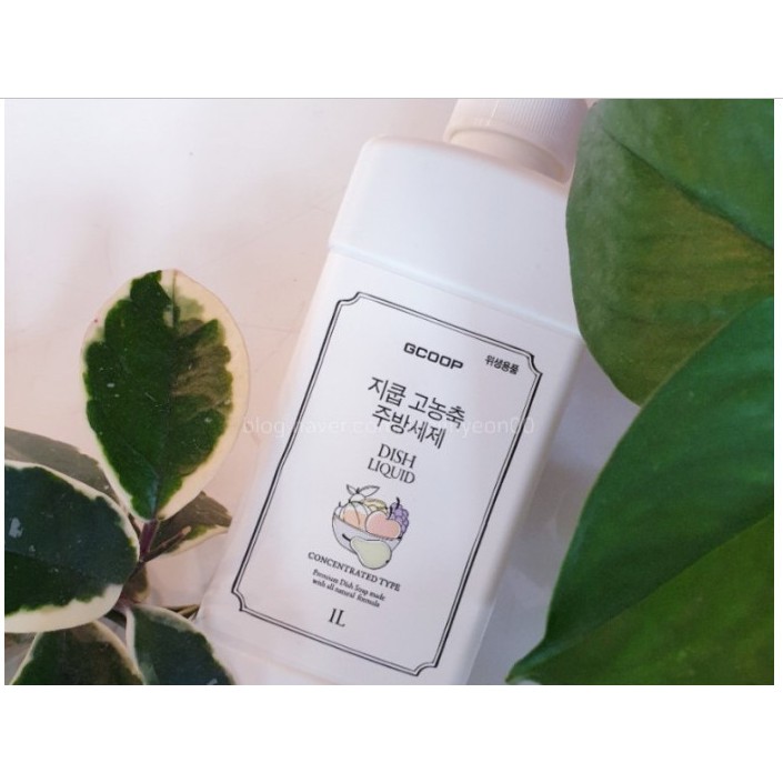 Nước rửa chén bát đậm đặc GCOOP / GCOOP Dish Liquid