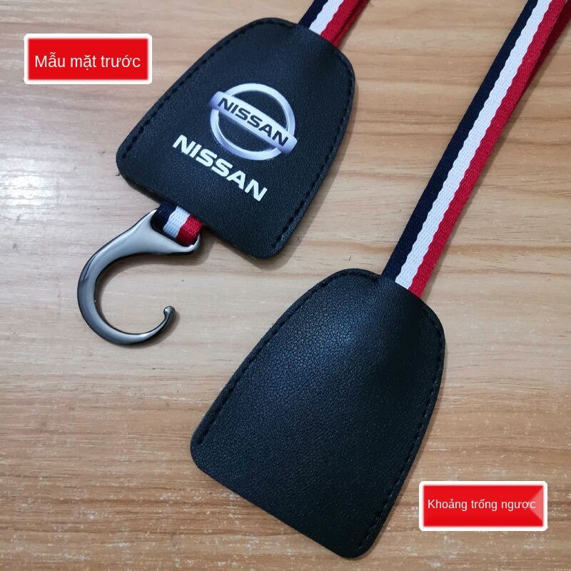 Móc treo đồ gắn sau lưng ghế xe hơi bằng kim loại chống va chạm tiện lợi đa năng