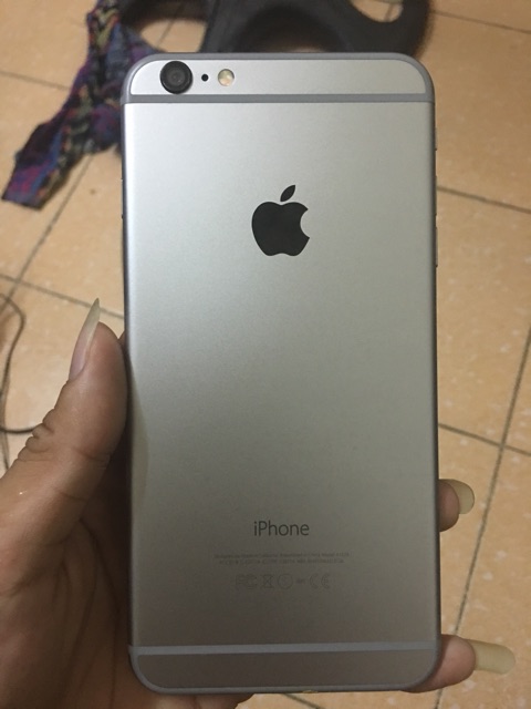 Điện Thoại IPHONE 6 PLUS 64G XÁM Quốc Tế Mỹ 99% Vân Tay Nhậy