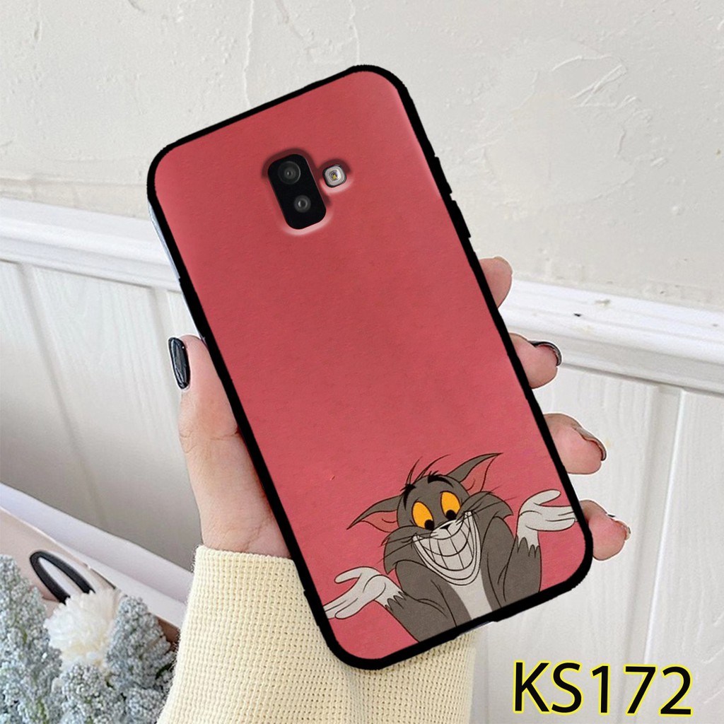 Ốp lưng Samsung J6-2018/J6 Plus/J8-2018 Plus in hình Tom & Jerry siêu đẹp, độc, lạ_KINGSTORE.HN_Ốp SS J6/J6 Plus/J8
